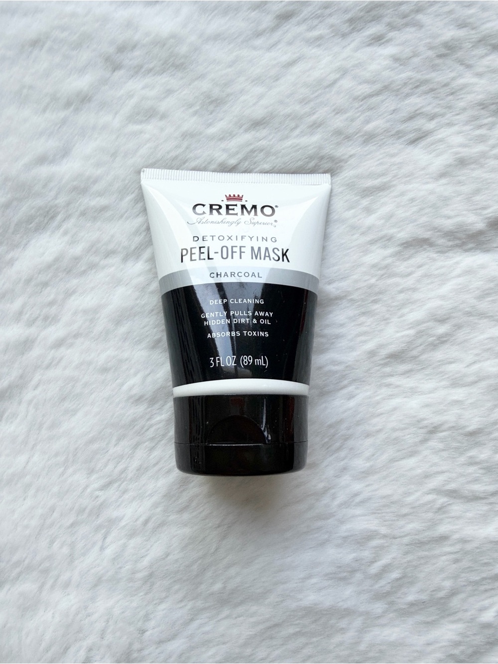 NEW SEALED Men’s Cremo Detoxifying Peel Off Charcoal Mask